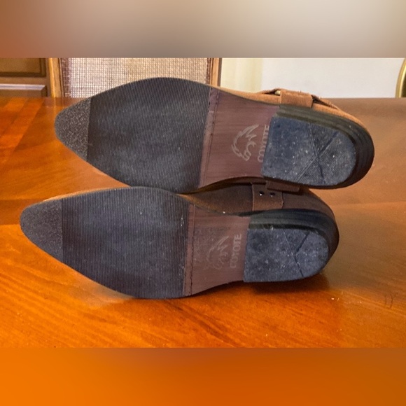 Coyote Women’s Brown Suede Cowboy Booties 7.5 - Picture 8 of 8